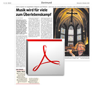 Portrait Ruhr-Nachrichten Dortmund, 08.10.2008